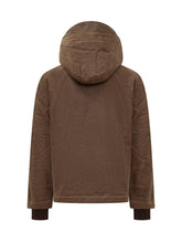 MANIFATTURA CECCARELLI - Manifattura Ceccarelli Brown Jacket with Hood - Brown - LIDIASHOPPING® - Official Website