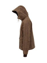 MANIFATTURA CECCARELLI - Manifattura Ceccarelli Brown Jacket with Hood - Brown - LIDIASHOPPING® - Official Website
