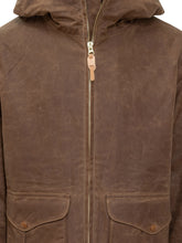 MANIFATTURA CECCARELLI - Manifattura Ceccarelli Brown Jacket with Hood - Brown - LIDIASHOPPING® - Official Website