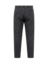 WHITESAND - Pantaloni a Righe con Cintura Whitesand - Blu | Lidia Shopping ® | Official Website