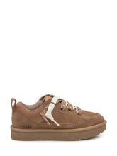 UGG - UGG Sneakers in Suede e Mesh con Lacci Trekking - Marrone | Lidia Shopping | Official Website