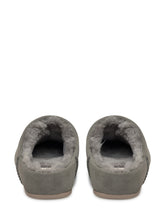 UGG - UGG Pantofole in Suede Grigio con Interno in Shearling - Verde | Lidia Shopping | Official Website