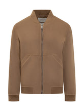 AMARANTO - Amaranto Bomber in Lana Cammello con Zip - Marrone - LIDIASHOPPING® - Official Website