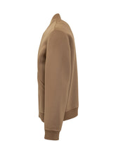 AMARANTO - Amaranto Bomber in Lana Cammello con Zip - Marrone - LIDIASHOPPING® - Official Website