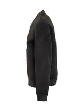 AMARANTO - Amaranto Bomber in Lana Nera con Zip - Nero | Lidia Shopping ® | Official Website
