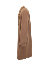 AMARANTO - Amaranto Cappotto in Lana Cammello Monopetto - Marrone | Lidia Shopping ® | Official Website