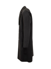 AMARANTO - Amaranto Cappotto Nero in Lana con Revers Classici - Nero | Lidia Shopping ® | Official Website