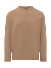 AMARANTO - Amaranto Maglione Cammello Girocollo - Beige | Lidia Shopping ® | Official Website