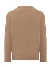 AMARANTO - Amaranto Maglione Cammello Girocollo - Beige | Lidia Shopping ® | Official Website