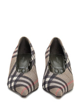 BURBERRY - Burberry Décolleté Cameo Check con Tacco Medio - Multicolore - LIDIASHOPPING® - Official Website