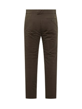 BURBERRY - Burberry Slim Fit Stretch Cotton Pants - Brown - LIDIASHOPPING® - Official Website