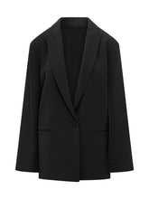 ALBERTA FERRETTI - Alberta Ferretti Blazer Nero Monopetto - Nero - LIDIASHOPPING® - Official Website