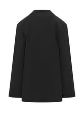 ALBERTA FERRETTI - Alberta Ferretti Blazer Nero Monopetto - Nero - LIDIASHOPPING® - Official Website