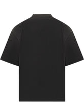 OFF-WHITE - Off-White T-Shirt Nera con Scritta Bianca - Nero | Lidia Shopping ® | Official Website