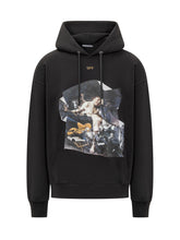 OFF-WHITE - Off-White Felpa con Cappuccio e Stampa - Nero | Lidia Shopping ® | Official Website