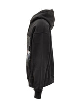 OFF-WHITE - Off-White Felpa con Cappuccio e Stampa - Nero | Lidia Shopping | Official Website
