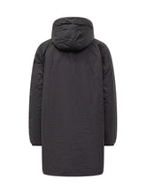 K-WAY - K-Way Long Parka with Faux Fur Lining - Black - LIDIASHOPPING® - Official Website