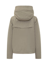 K-WAY - Giacca K-Way con Cappuccio e Fodera in Pelliccia Sintetica - Verde | Lidia Shopping | Official Website