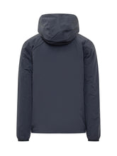 K-WAY - Reversible Waterproof Jacket With Hood - Blue - LIDIASHOPPING® - Official Website