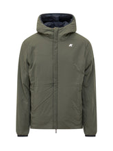 K-WAY - Reversible Waterproof Jacket With Hood - Blue - LIDIASHOPPING® - Official Website