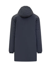 K-WAY - K-Way Jacob St Warm Double con Cappuccio - Blu | Lidia Shopping ® | Official Website