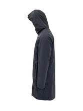 K-WAY - K-Way Jacob St Warm Double con Cappuccio - Blu | Lidia Shopping ® | Official Website