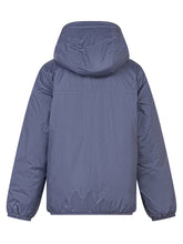 K-WAY KIDS - K-Way Reversible Jacket with Hood in Blue - Blue | Lidia Shopping ® | Official Website