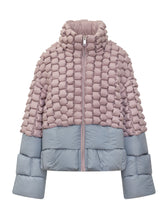 RAXXY - Raxxy Piumino Bicolor Trapuntato Rosa e Grigio - Rosa - LIDIASHOPPING® - Official Website