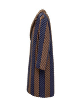 RAXXY - Raxxy Cappotto Trapuntato Lungo a Righe Bicolor - Multicolore - LIDIASHOPPING® - Official Website