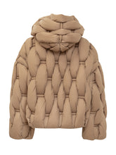 RAXXY - Raxxy Piumino Trapuntato con Cappuccio - Beige - LIDIASHOPPING® - Official Website