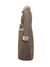 URBANCODE - Urban Code Cappotto Lungo in Shearling - Beige | Lidia Shopping ® | Official Website