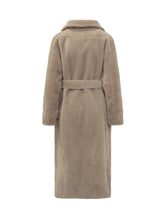 URBANCODE - Urban Code Cappotto Lungo in Shearling - Beige | Lidia Shopping ® | Official Website