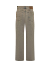 AMIRI - Amiri Jeans Larghi Grigio Effetto Vintage - Beige - LIDIASHOPPING® - Official Website