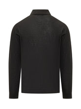 PREMIATA - Long Sleeve Knit Polo Shirt - Black | Lidia Shopping ® | Official Website