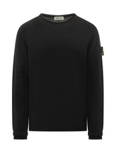 PREMIATA - Premiata Black Knit Sweater with Logo Patch on Sleeve - Black - LIDIASHOPPING® - Official Website