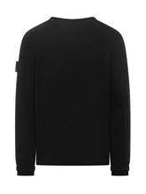 PREMIATA - Premiata Black Knit Sweater with Logo Patch on Sleeve - Black - LIDIASHOPPING® - Official Website