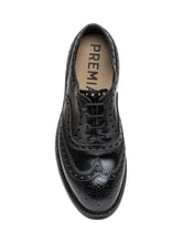 PREMIATA - Premiata Black Leather Brogue Lace-Ups - Black - LIDIASHOPPING® - Official Website