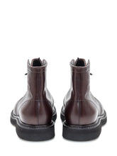 PREMIATA - Premiata Brook Bordeaux Leather Boots - Brown - LIDIASHOPPING® - Official Website
