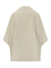 CINZIA ROCCA - Cinzia Rocca Cappotto Doppiopetto in Lana Bouclé - Bianco - LIDIASHOPPING® - Official Website