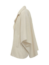 CINZIA ROCCA - Cinzia Rocca Cappotto Doppiopetto in Lana Bouclé - Bianco - LIDIASHOPPING® - Official Website