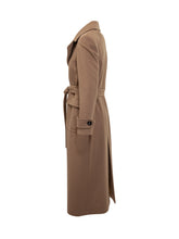 CINZIA ROCCA LORO PIANA - Cinzia Rocca Camel Long Cashmere Coat with Belt - Brown - LIDIASHOPPING® - Official Website