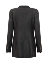 TOM FORD - Tom Ford Black Wool Single Button Blazer - Black - LIDIASHOPPING® - Official Website