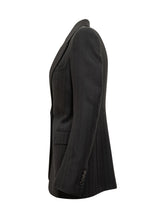 TOM FORD - Tom Ford Black Wool Single Button Blazer - Black - LIDIASHOPPING® - Official Website