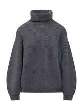 SEMICOUTURE - Semicouture Maglione Dolcevita a Coste - Nero - LIDIASHOPPING® - Official Website