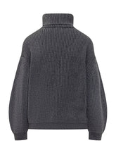 SEMICOUTURE - Semicouture Maglione Dolcevita a Coste - Nero - LIDIASHOPPING® - Official Website