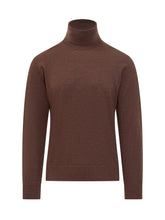 BALLANTYNE - Ballantyne Brown Wool Turtleneck - Brown | Lidia Shopping ® | Official Website