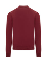 BALLANTYNE - Ballantyne Bordeaux Wool Long Sleeve Polo - Red | Lidia Shopping ® | Official Website