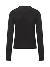 GIVENCHY - Givenchy Maglia Nera con Logo Ricamato - Nero | Lidia Shopping ® | Official Website
