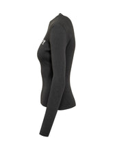 GIVENCHY - Givenchy Maglia Nera con Logo Ricamato - Nero | Lidia Shopping ® | Official Website