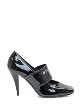 GIVENCHY - Givenchy Décolleté Nere in Vernice con Logo - Nero | Lidia Shopping ® | Official Website